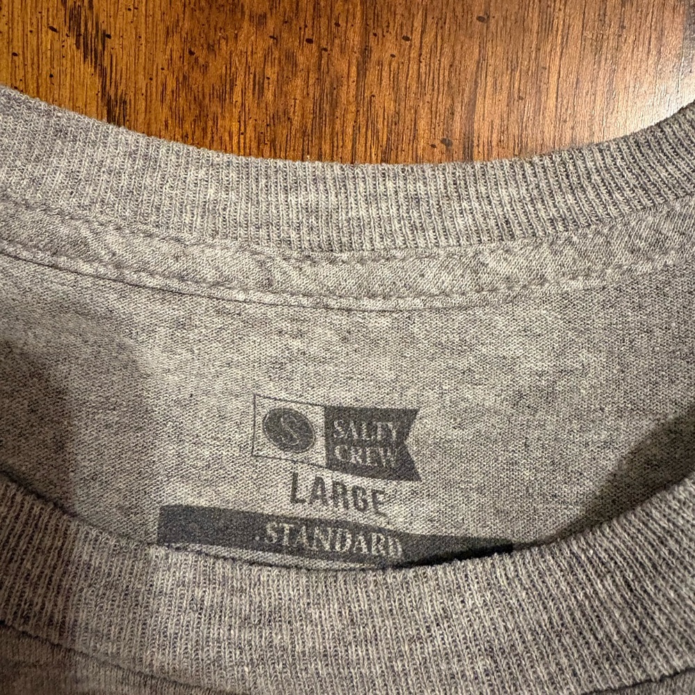 Salty Crew Classic Gray Short Sleeve Tee - Picture 4 of 4